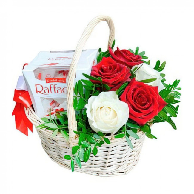 Корзина с конфетами Корзина с конфетами