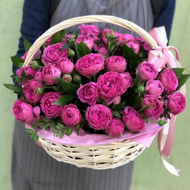 Букет цветов "Пионовое настроение"